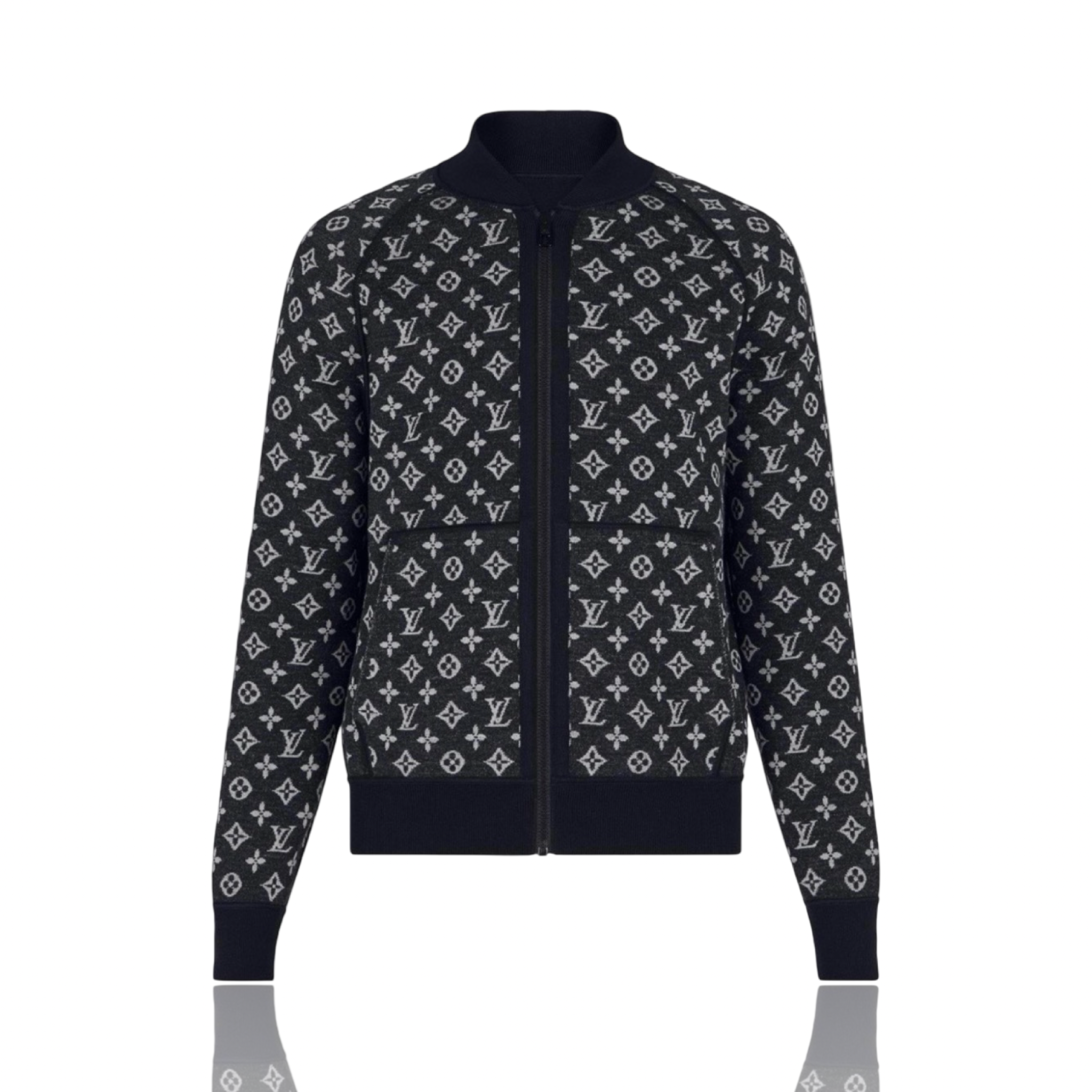 Louis Vuitton Reversible Monogram Jacket Navy