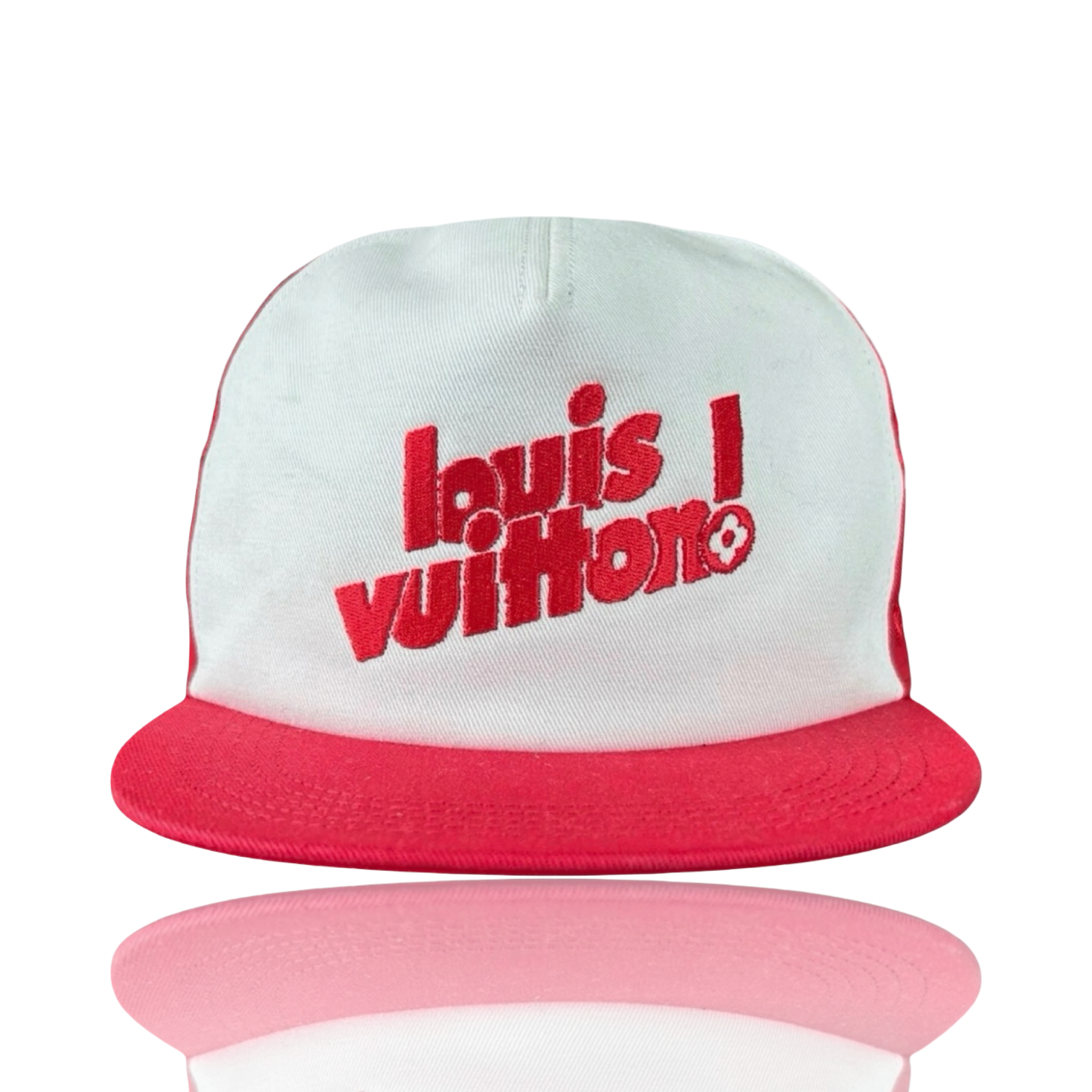 Louis Vuitton Soho Exclusive Mesh Hat Red/White