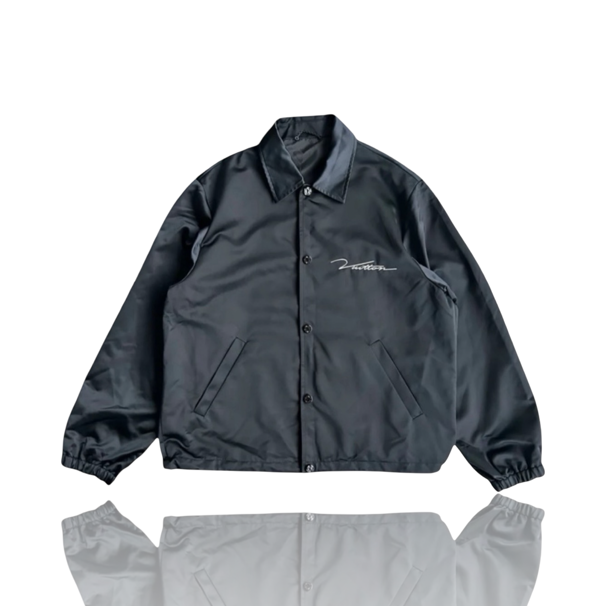 Louis Vuitton Bird Logo Coach Jacket Black/White