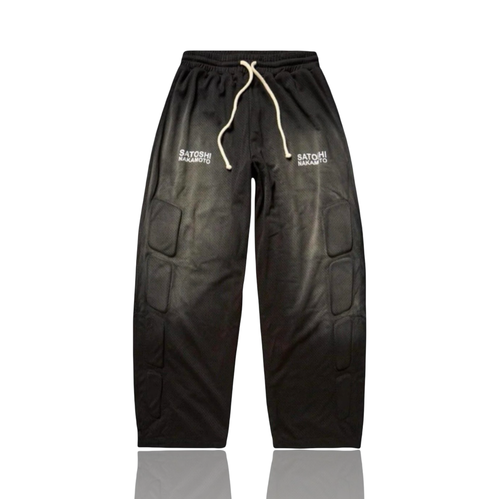 Satoshi Nakamoto Enduro Padded Sweatpants Black