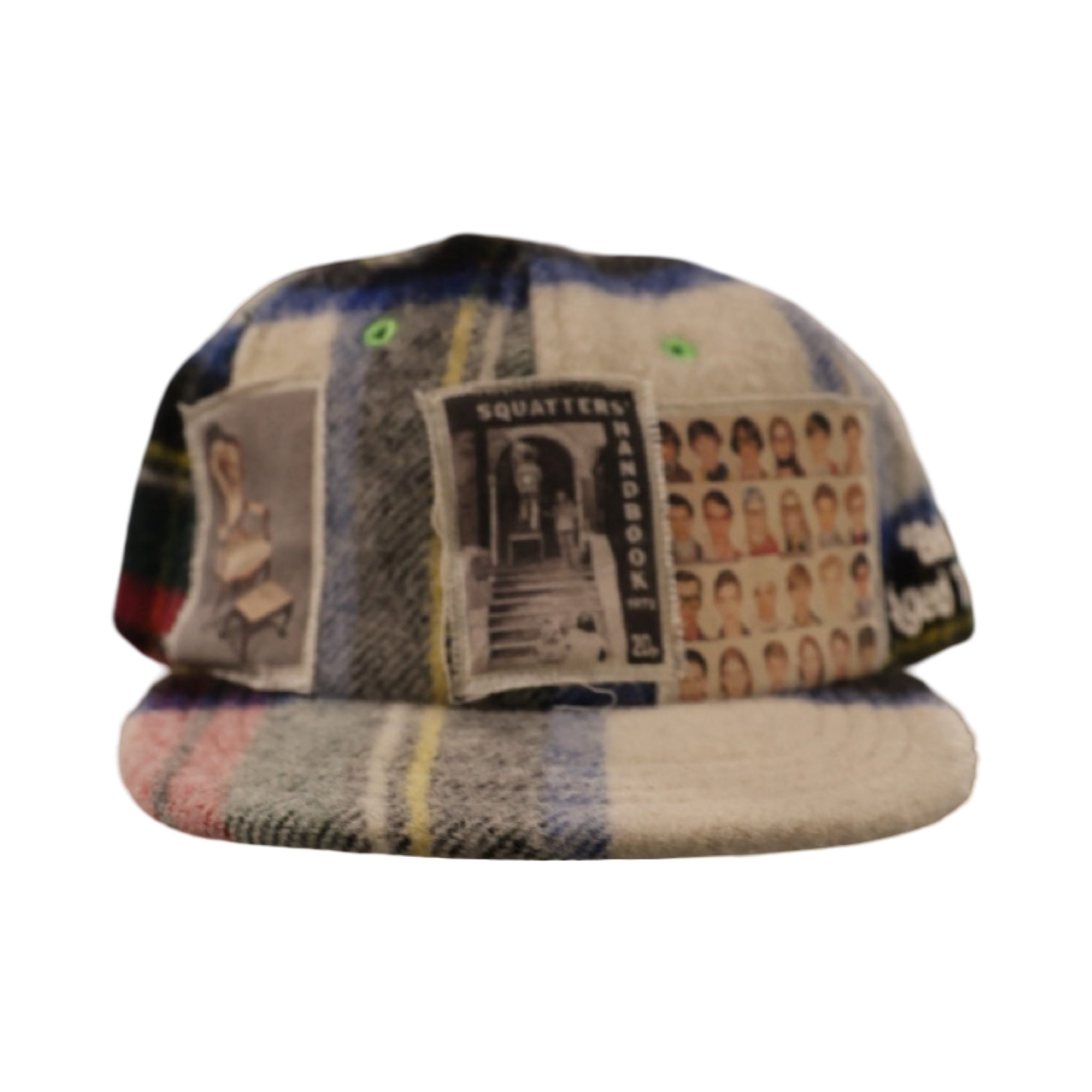 *Better With Age Plaid Pattern Reconstructed Hat #4