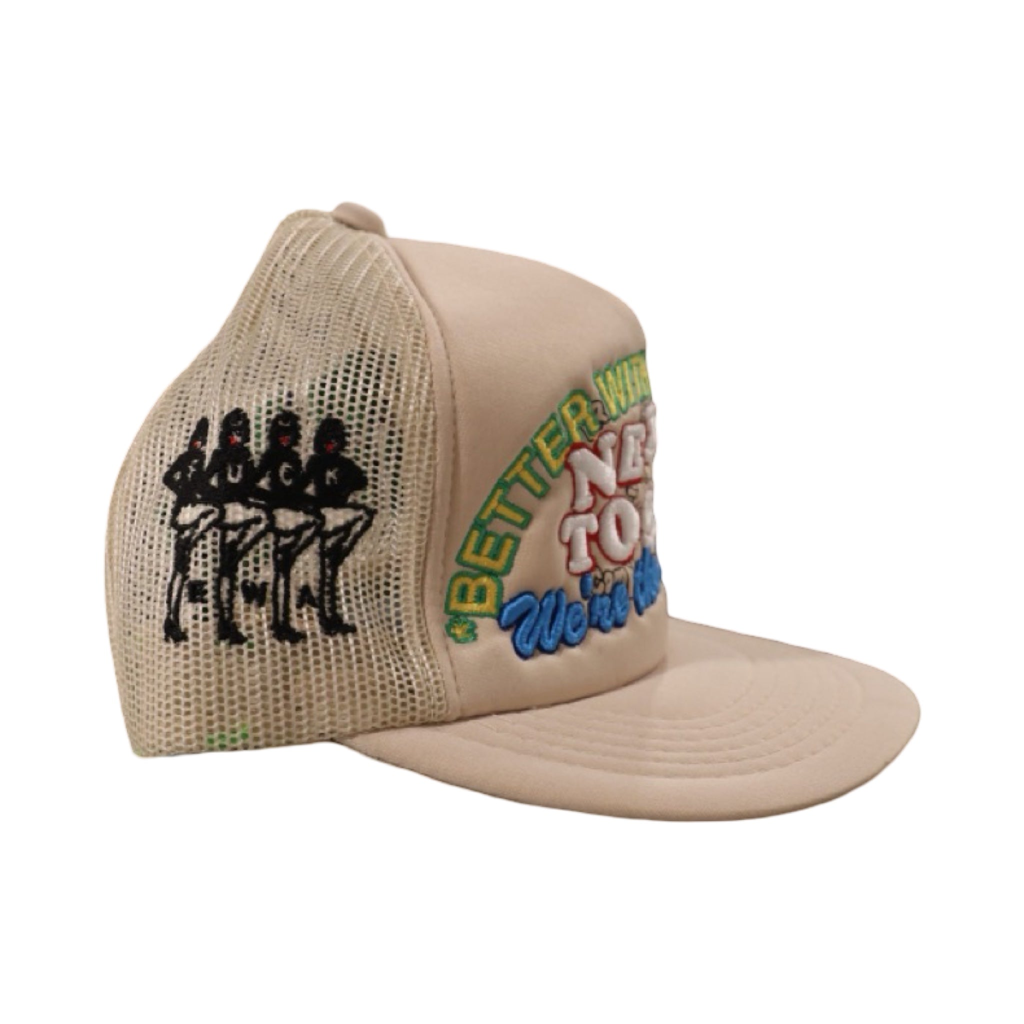 *Better With Age Next To Sex Vintage Hat Beige