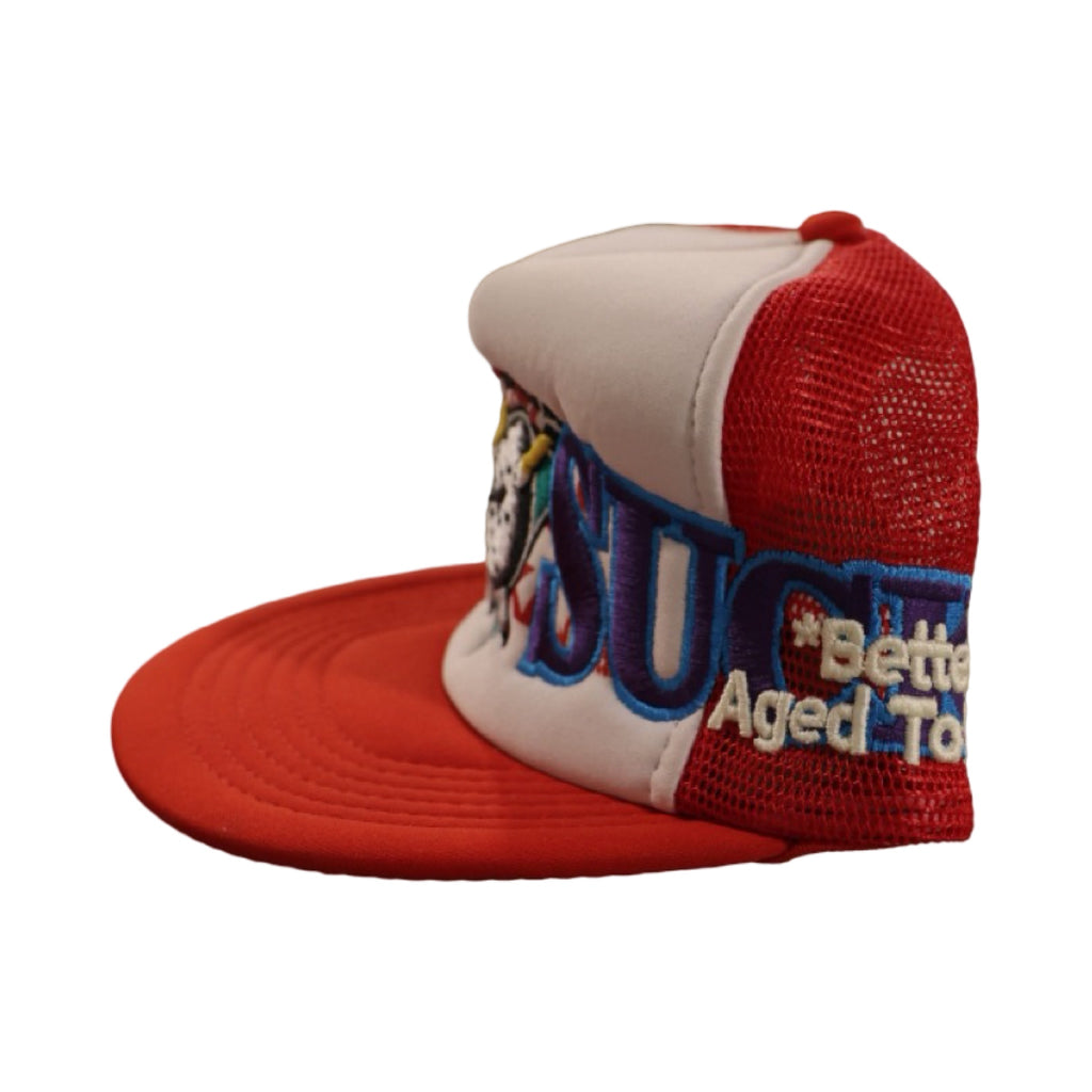 *Better With Age Might Vintage Hat White/Red #7