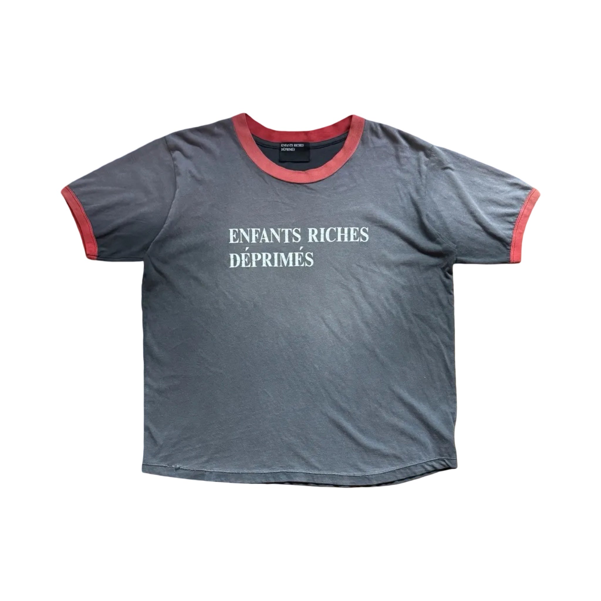 Enfants Riches Déprimés Distressed Classic Logo Tee Blue/Red