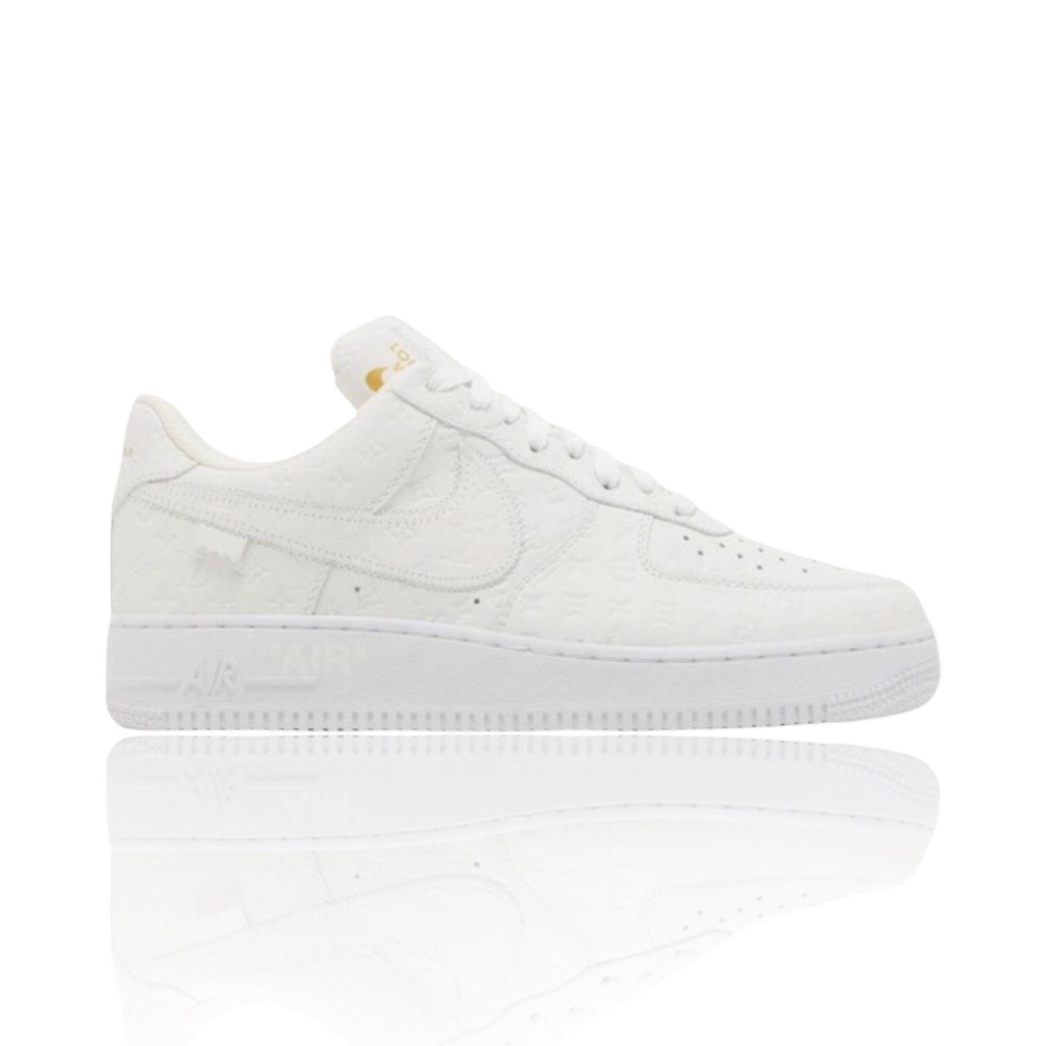 Louis Vuitton Triple White Air Force 1 Low