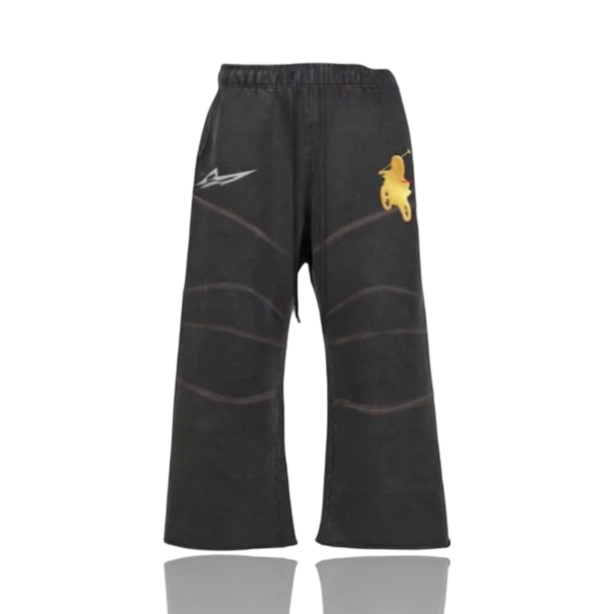 Triple Sevens Moto Complex Black Sweats