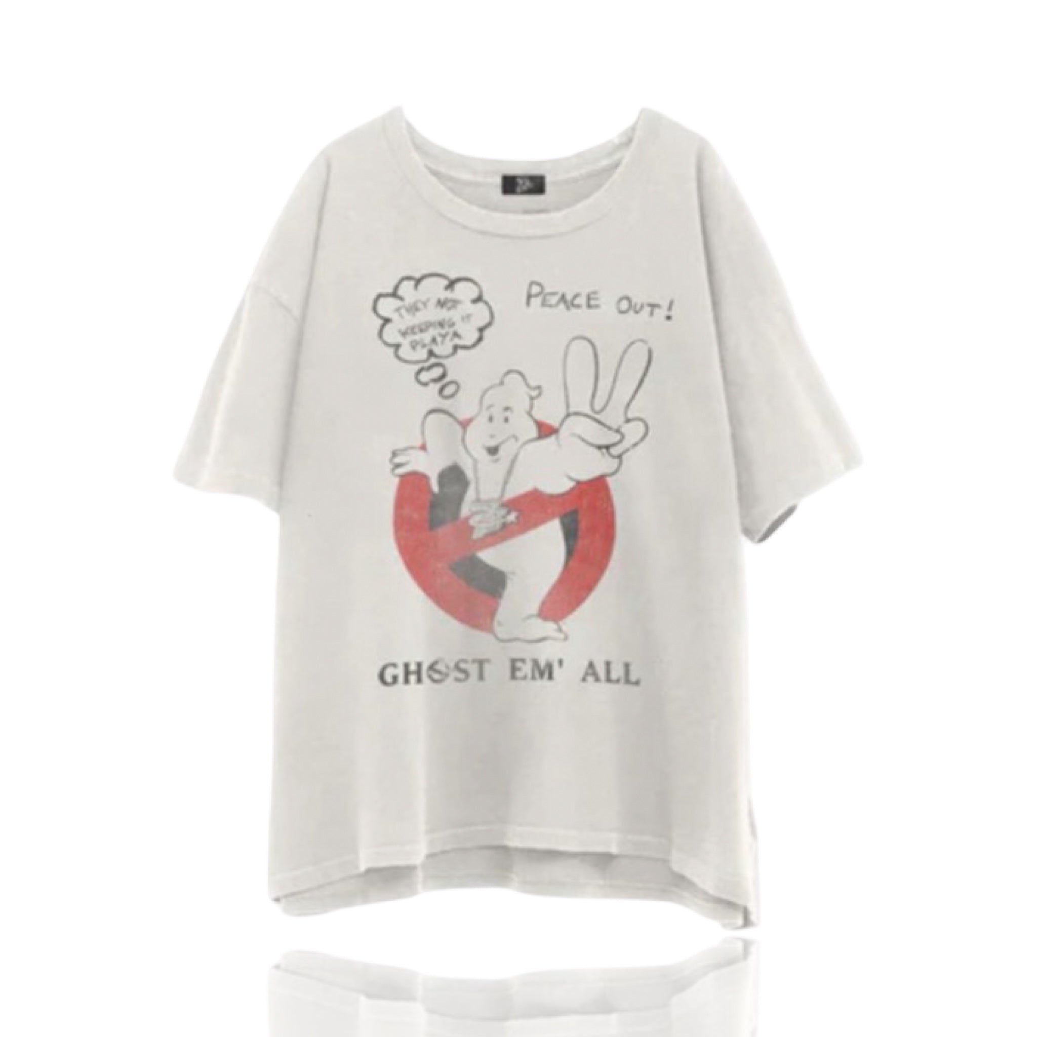 Triple Sevens Ghost Em Tee White