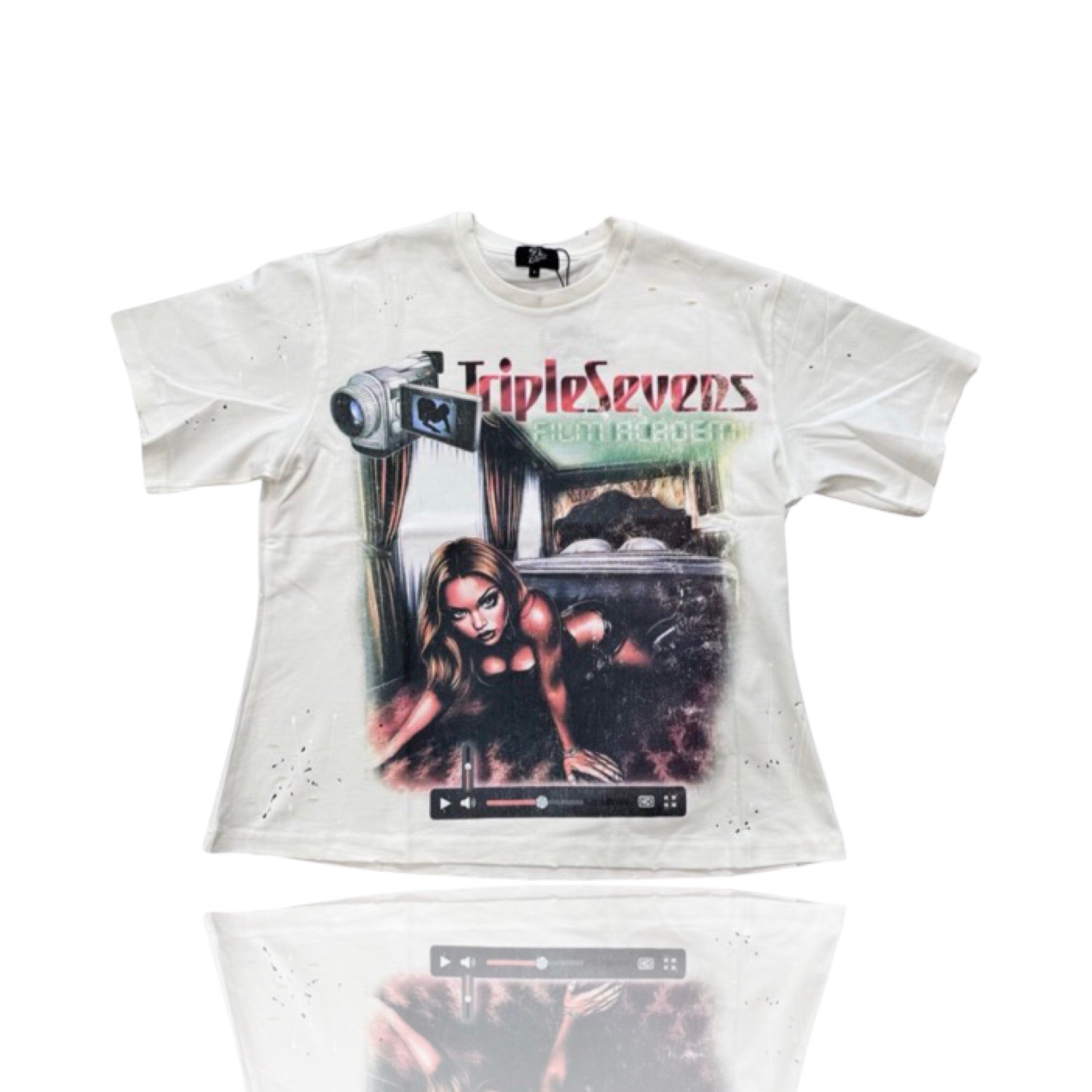 Triple Sevens Film Tee Cream