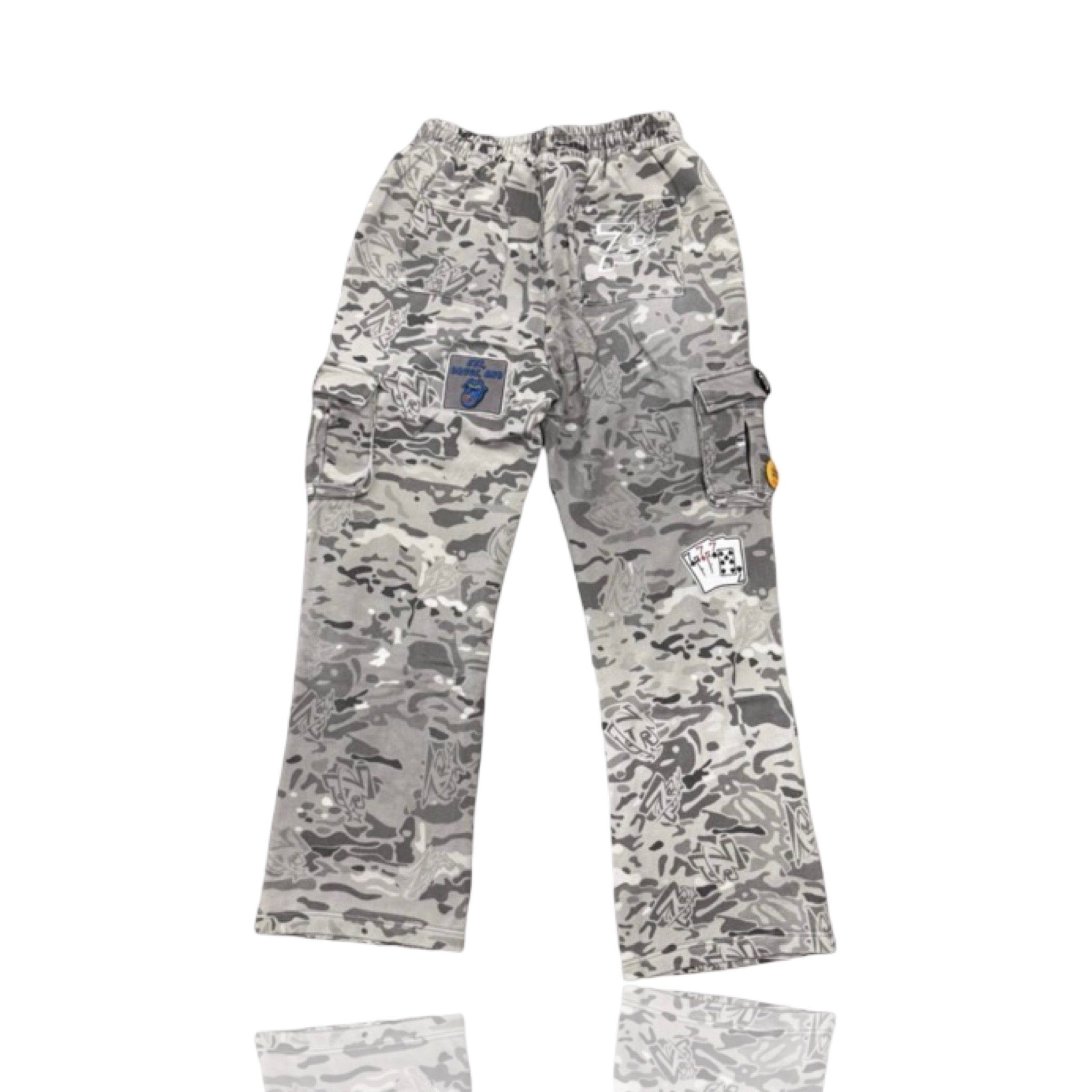 Triple Sevens Camo Cargo Sweats