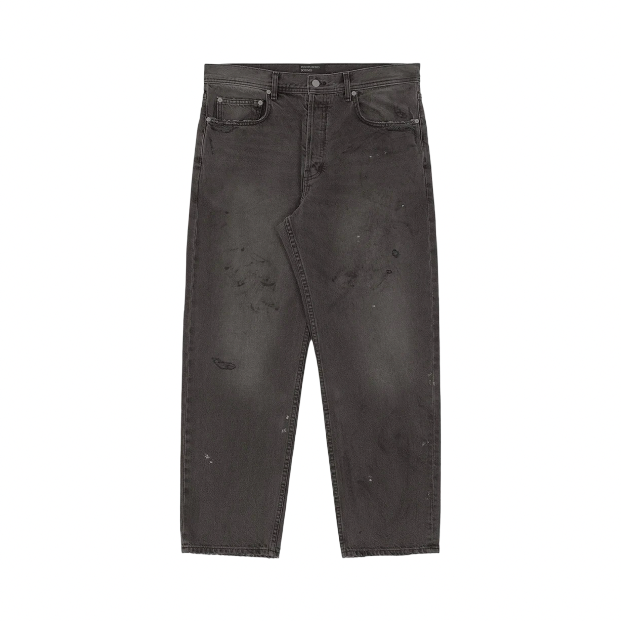Enfants Riches Déprimés Black Distressed Baggy Jeans