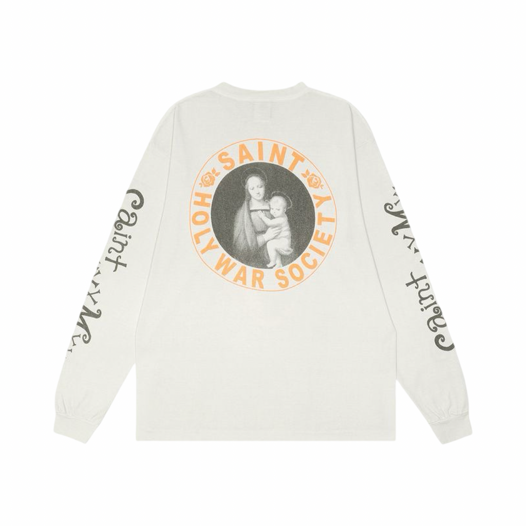 Saint Michael Pink Heart Longsleeve