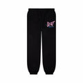 Saint Michael Ribon Saint Sweatpants Black