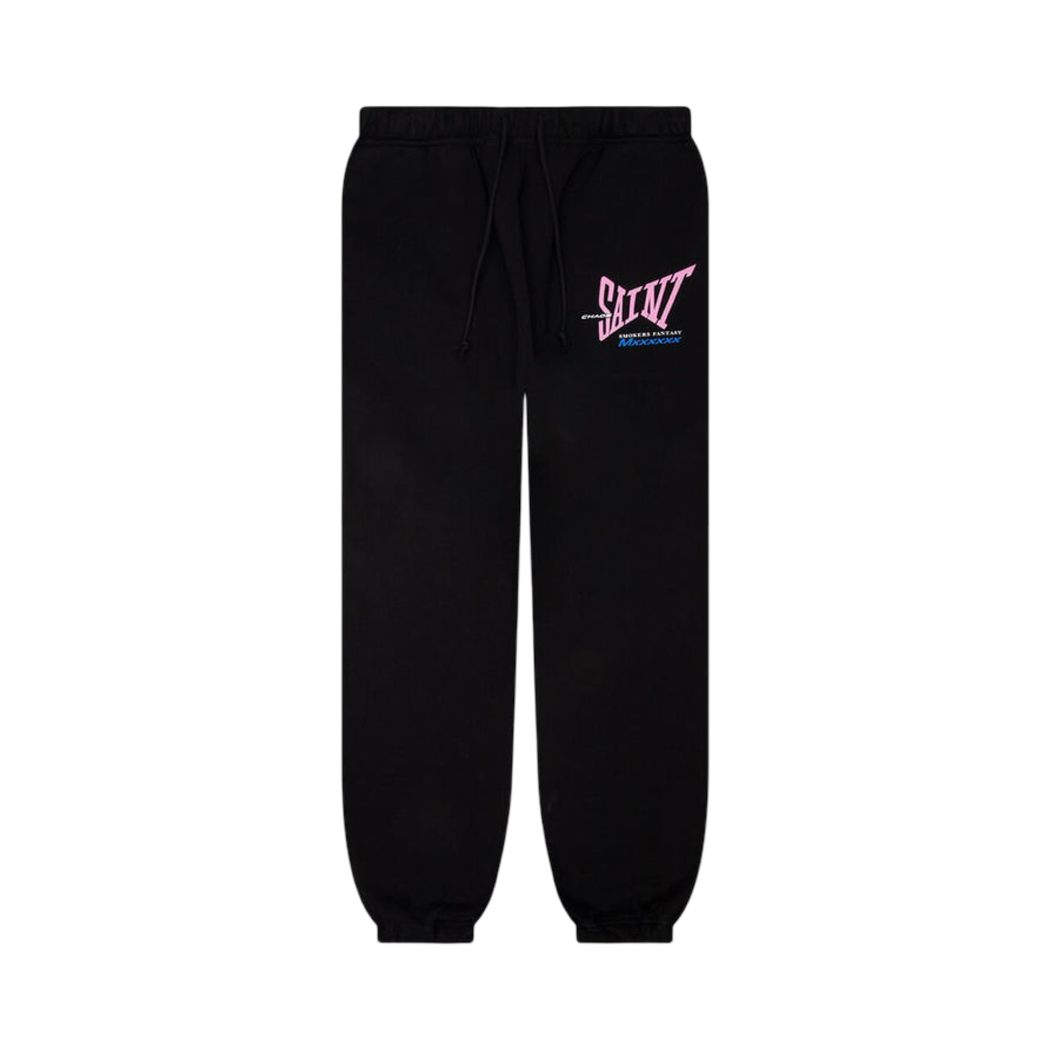 Saint Michael Ribon Saint Sweatpants Black
