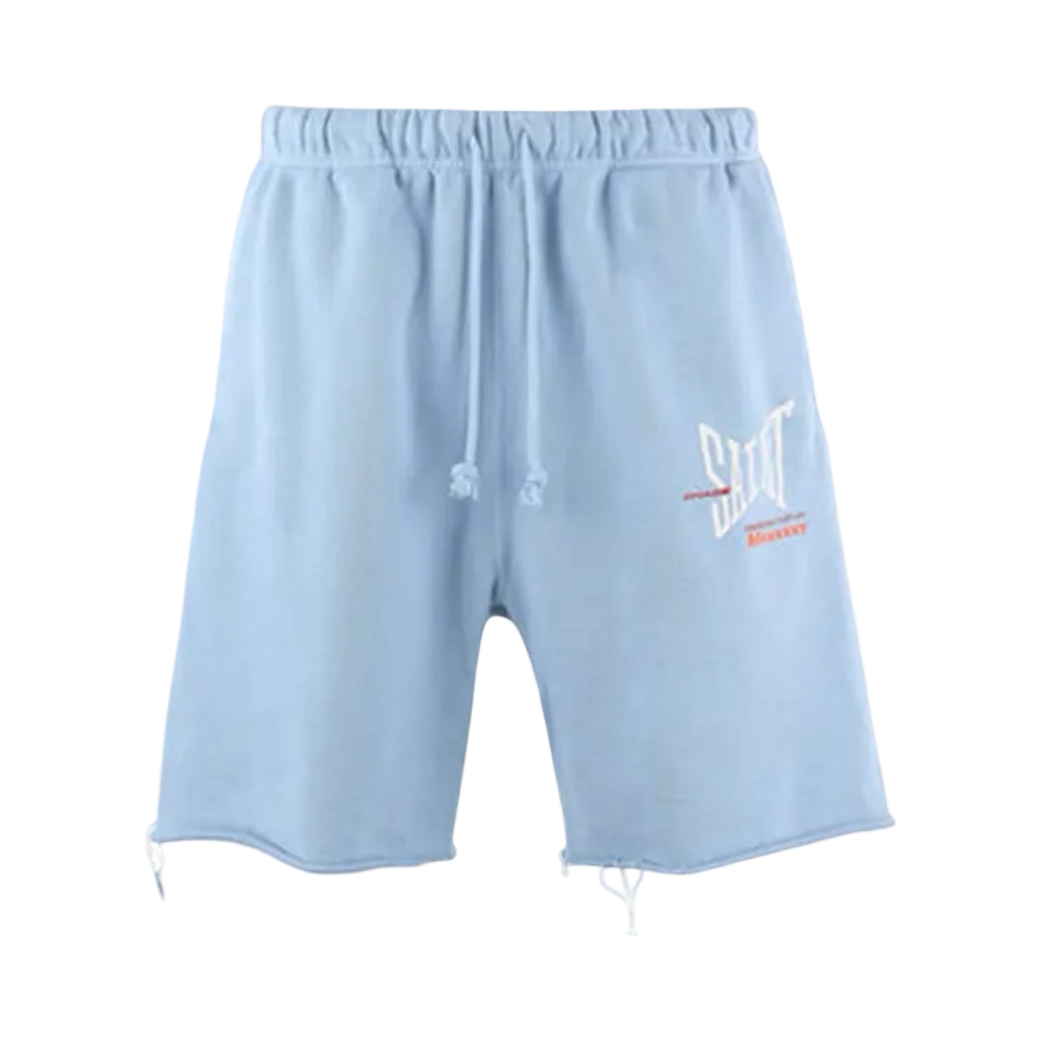 Saint Michael Ribon Saint Shorts Blue