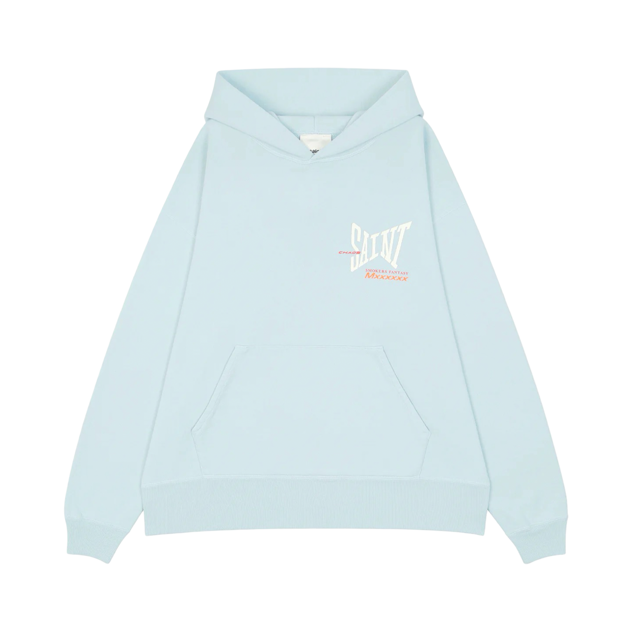 Saint Michael Ribon Saint Hoodie Blue