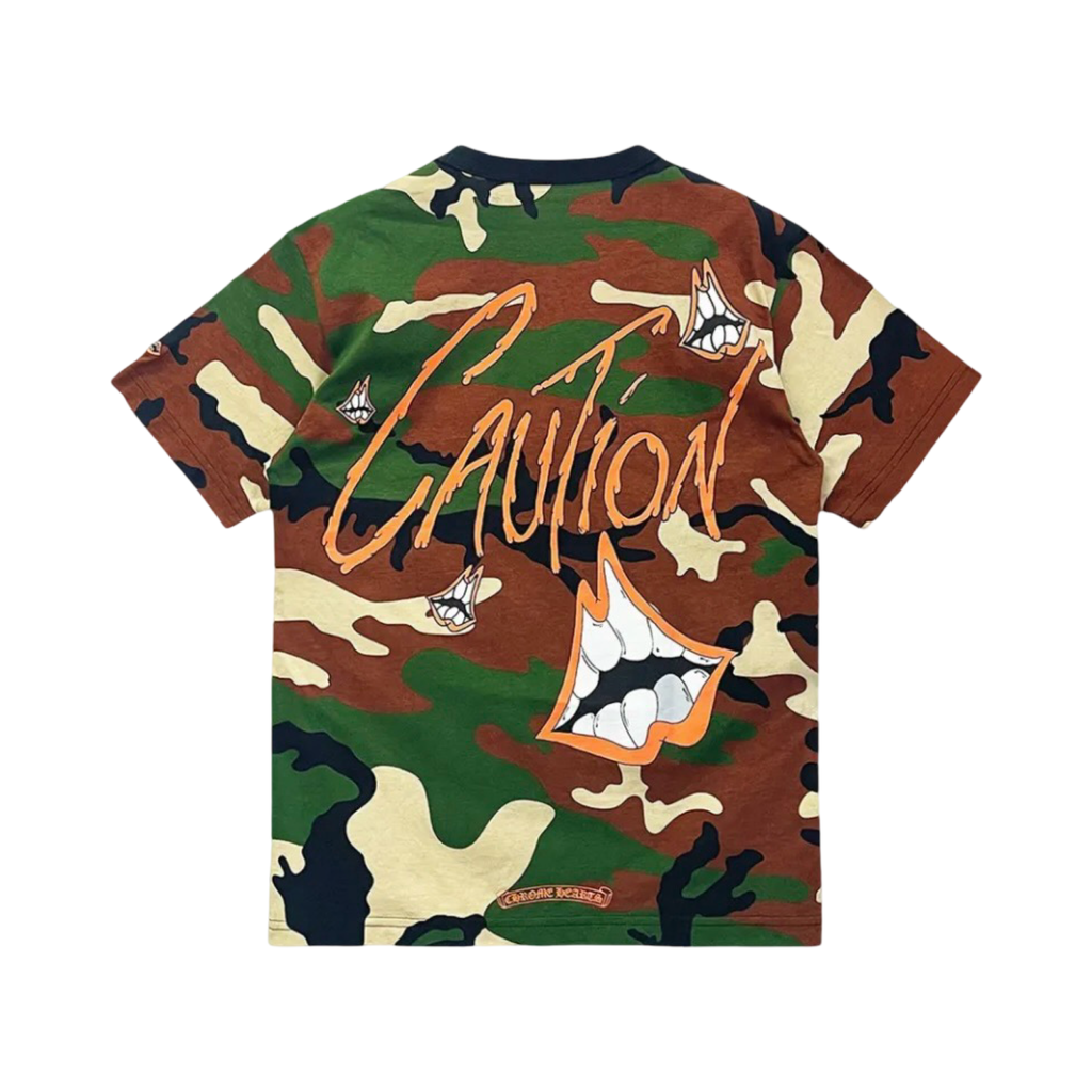 Chrome Hearts Matty Boy Caution Tee Camo