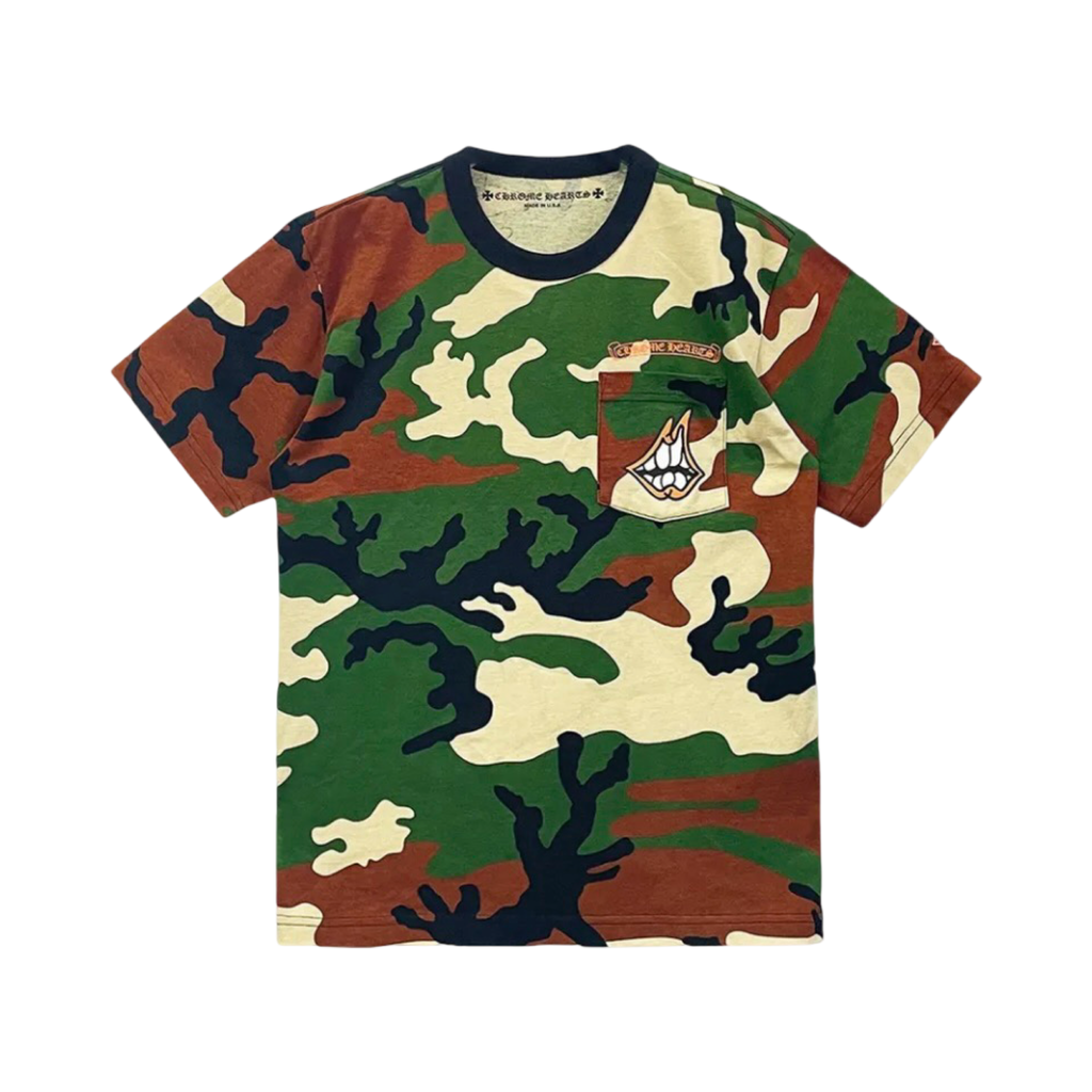 Chrome Hearts Matty Boy Caution Tee Camo