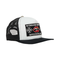 Chrome Hearts Matty Boy Hollywood Chomper Trucker Blk/White