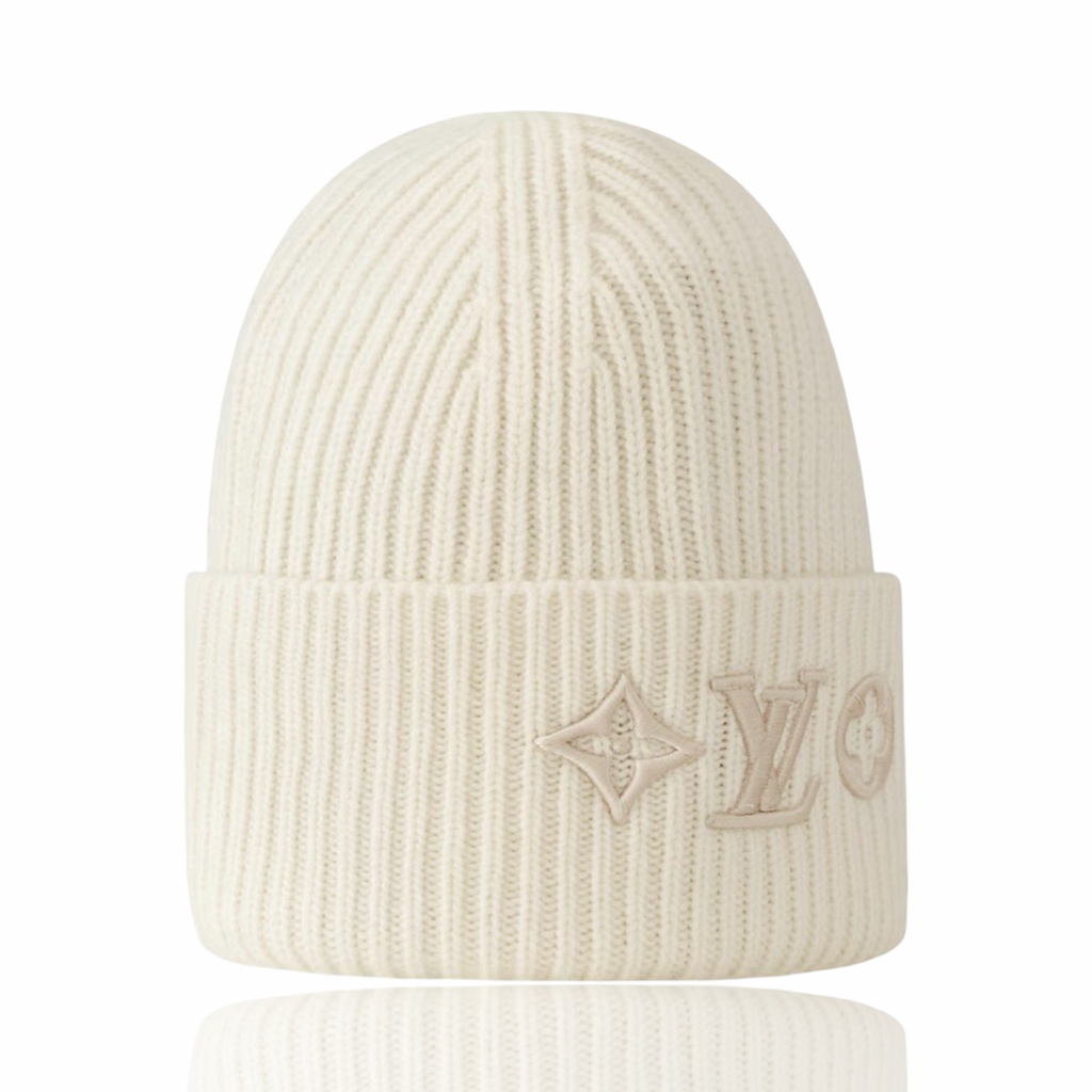 Louis Vuitton Headline Beanie Cream