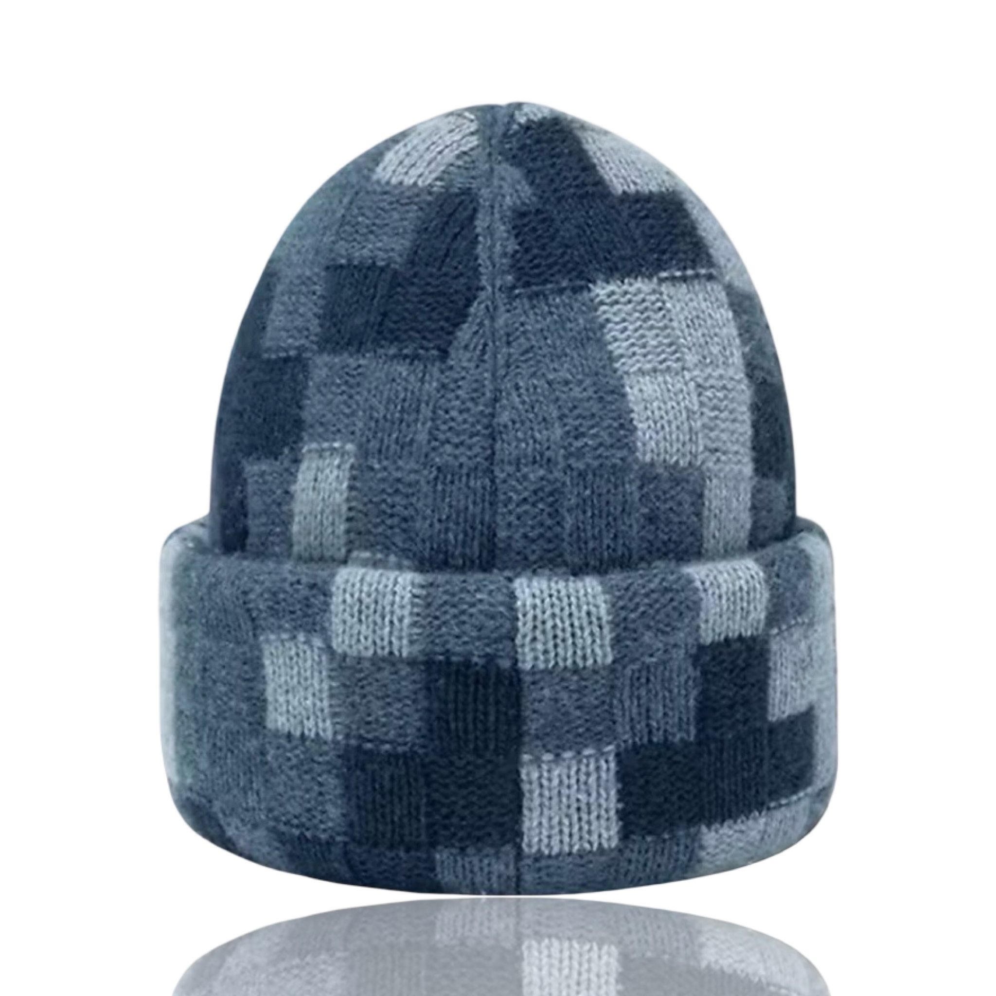 Louis Vuitton LV Denim Blue Wool Beanie