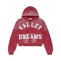 Vale Forever Classico Zip Up Hoodie Ruby