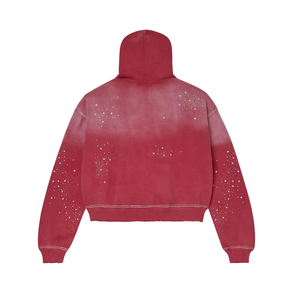 Vale Forever Classico Zip Up Hoodie Ruby