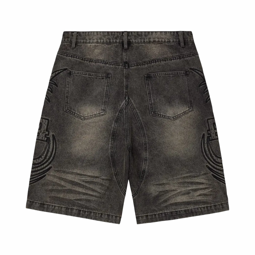 Vale Forever Black Armor Jorts