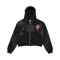 Vale Forever Sun Clustered Black Zip Up