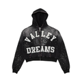 Vale Forever Classico Zip Up Hoodie Black