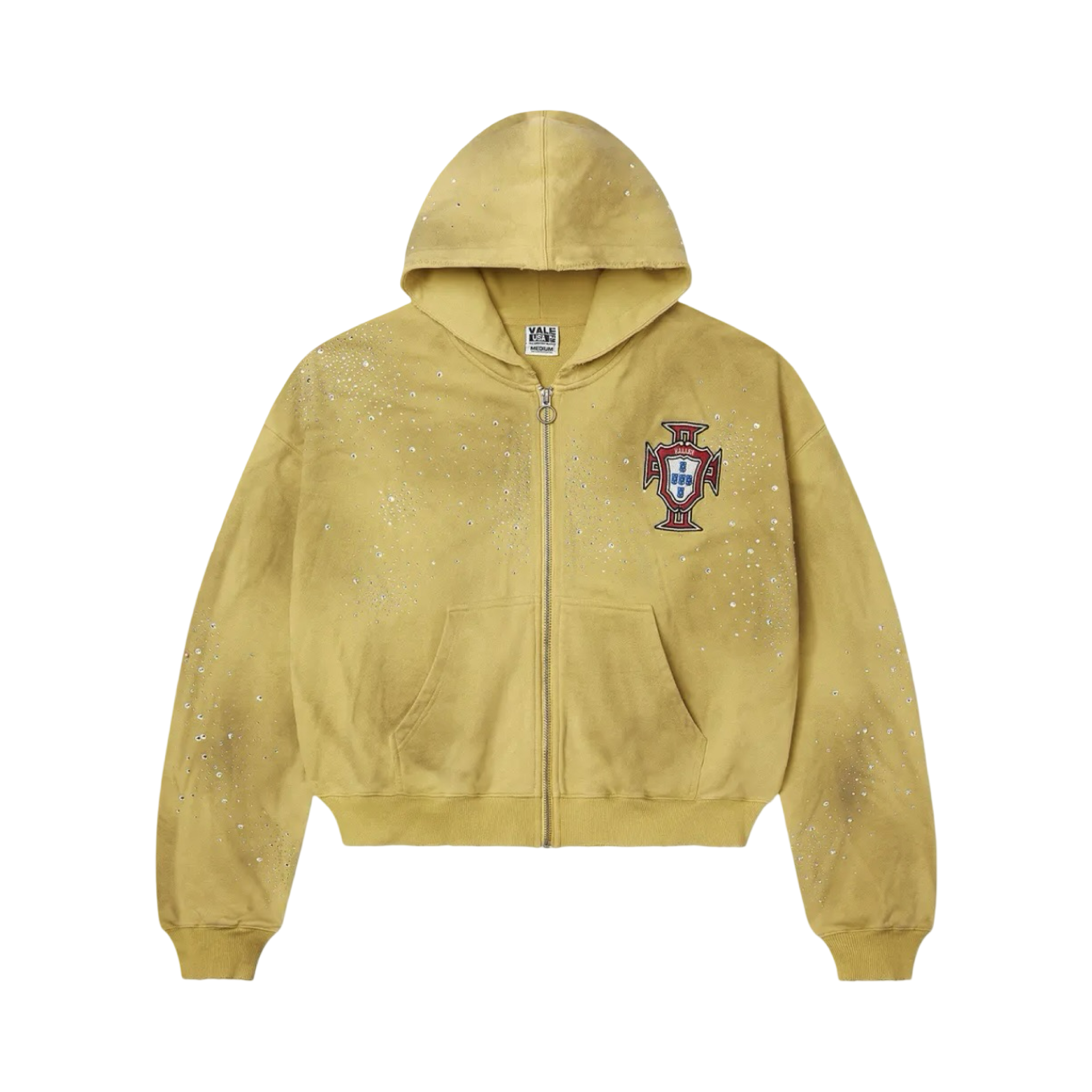 Vale Forever Sun Clustered Yellow Zip Up
