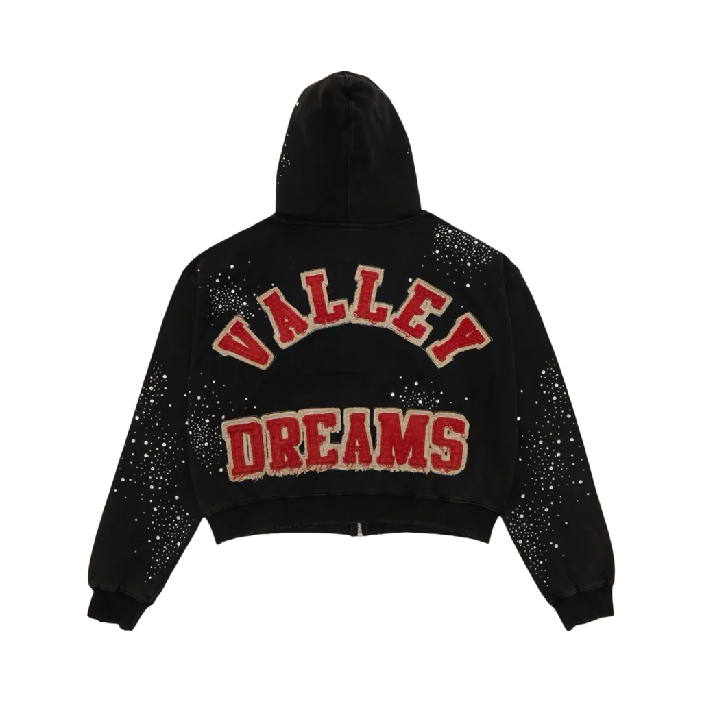 Vale Forever Sun Clustered Black Zip Up