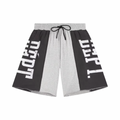 Gallery Dept Logo Sweat Shorts Grey Black