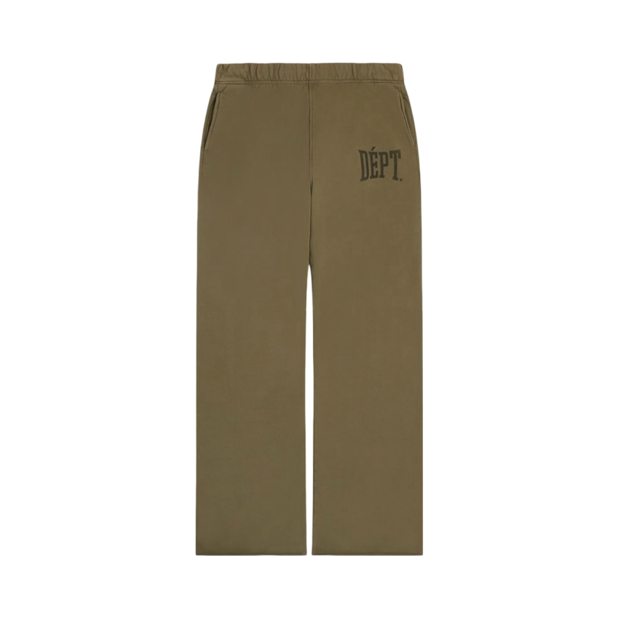 Gallery Dept. Olive Logo Sweatpants