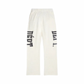 Gallery Dept. Cream Logo Sweatpants