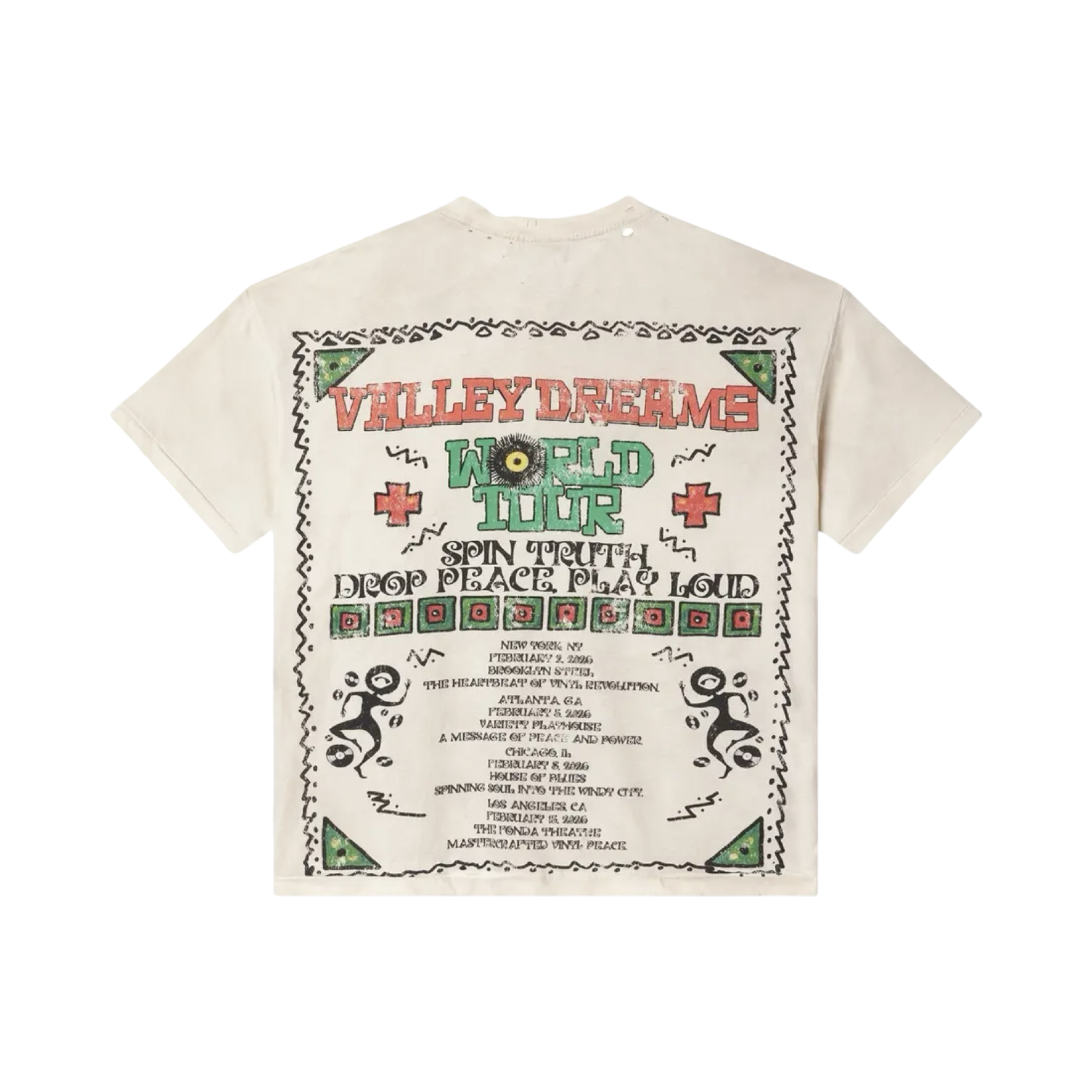 Vale Forever Chaos Bling Tee Cream