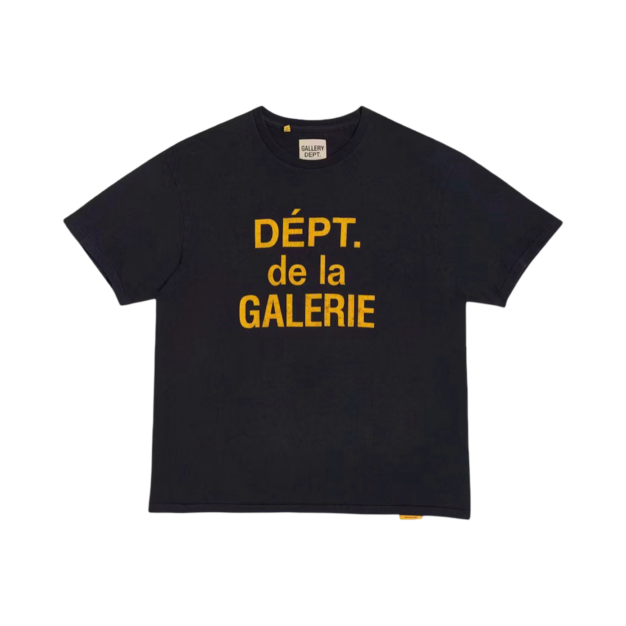 Gallery Dept. Dept de La Galerie Tee Black/Yellow