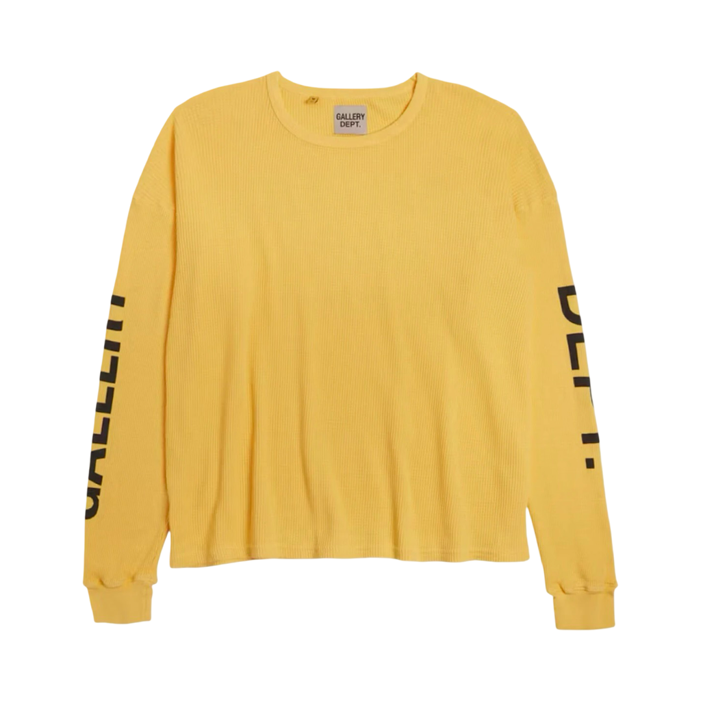 Gallery Dept Thermal Longsleeve Yellow