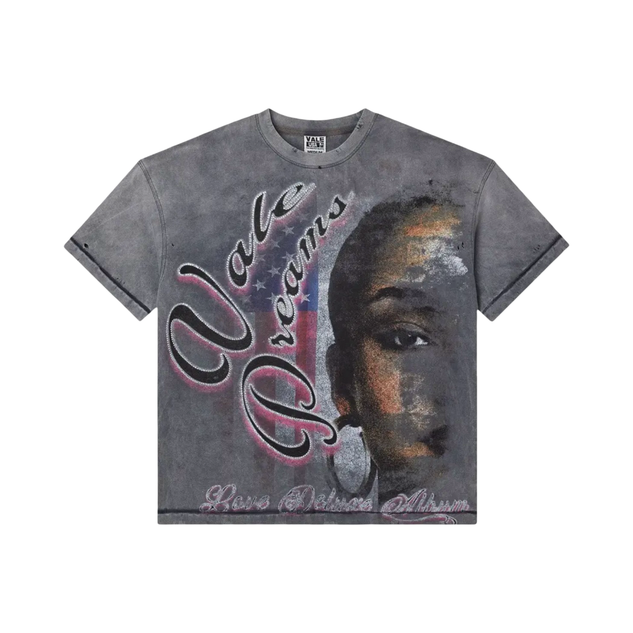 Vale Forever Taboo Grey Bling Tee