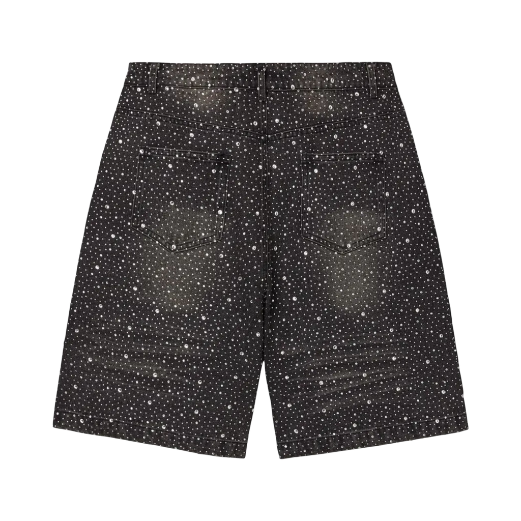 Vale Forever Rainstorm Jorts Black