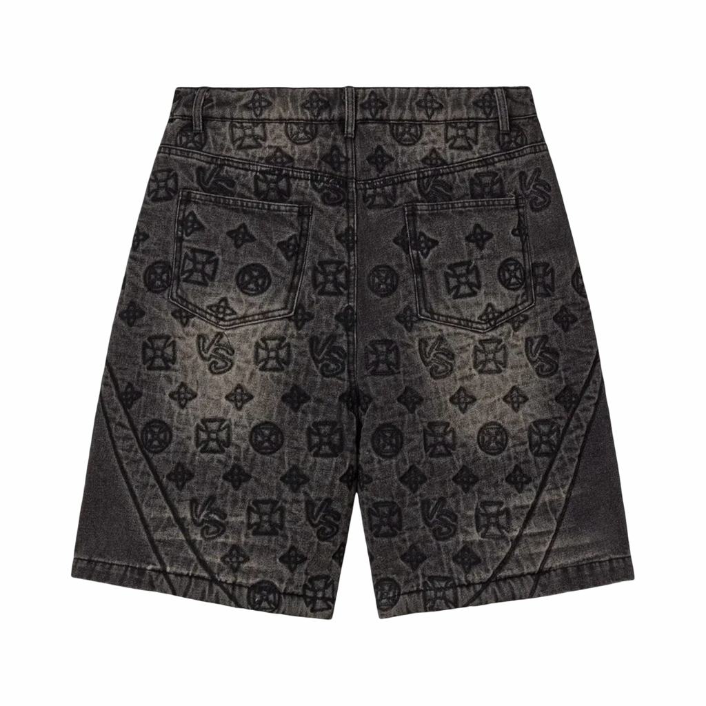 Vale Forever Black Spade Jorts