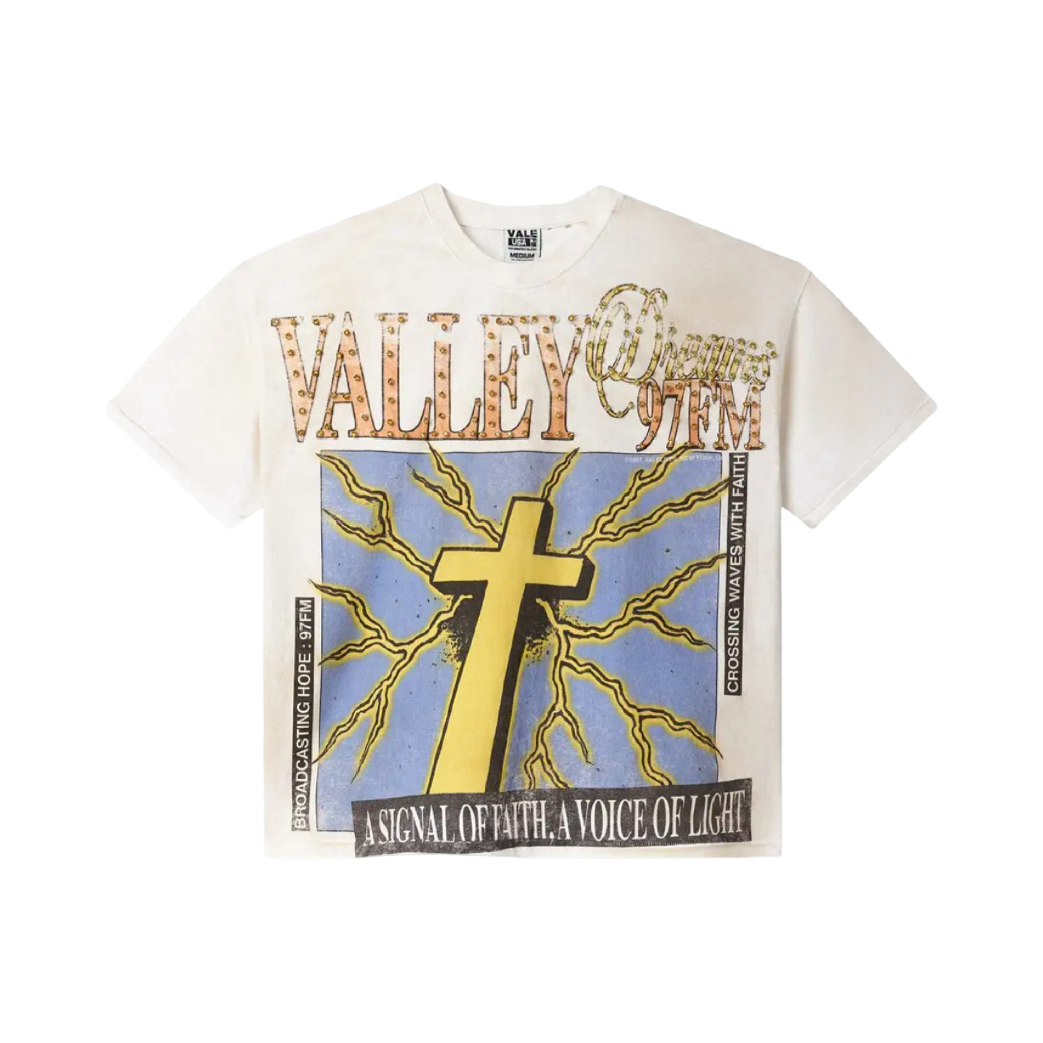 Vale Forever Thunder Cross Bling Tee