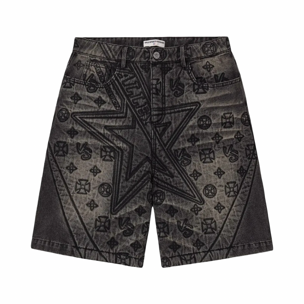 Vale Forever Black Spade Jorts