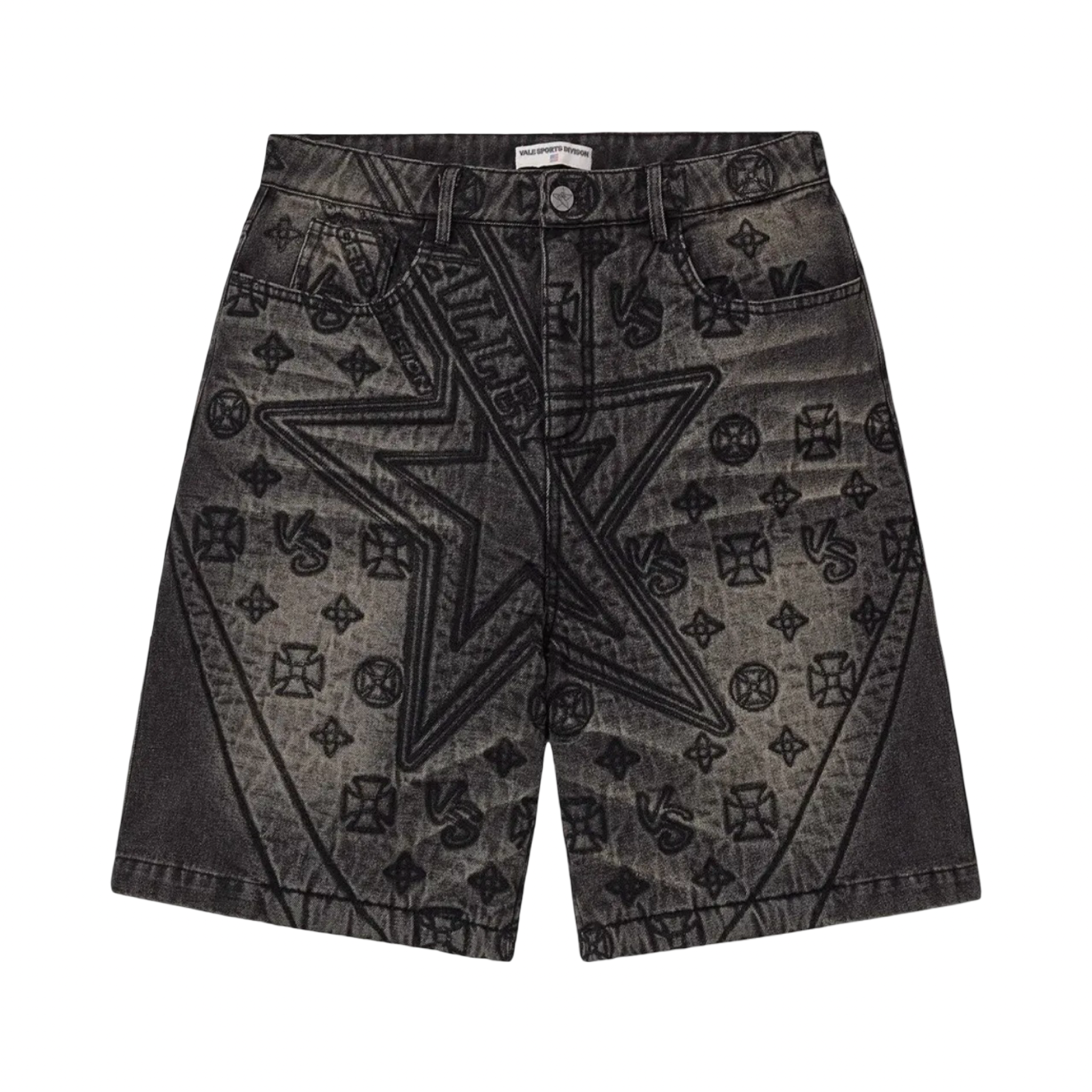 Vale Forever Black Spade Jorts