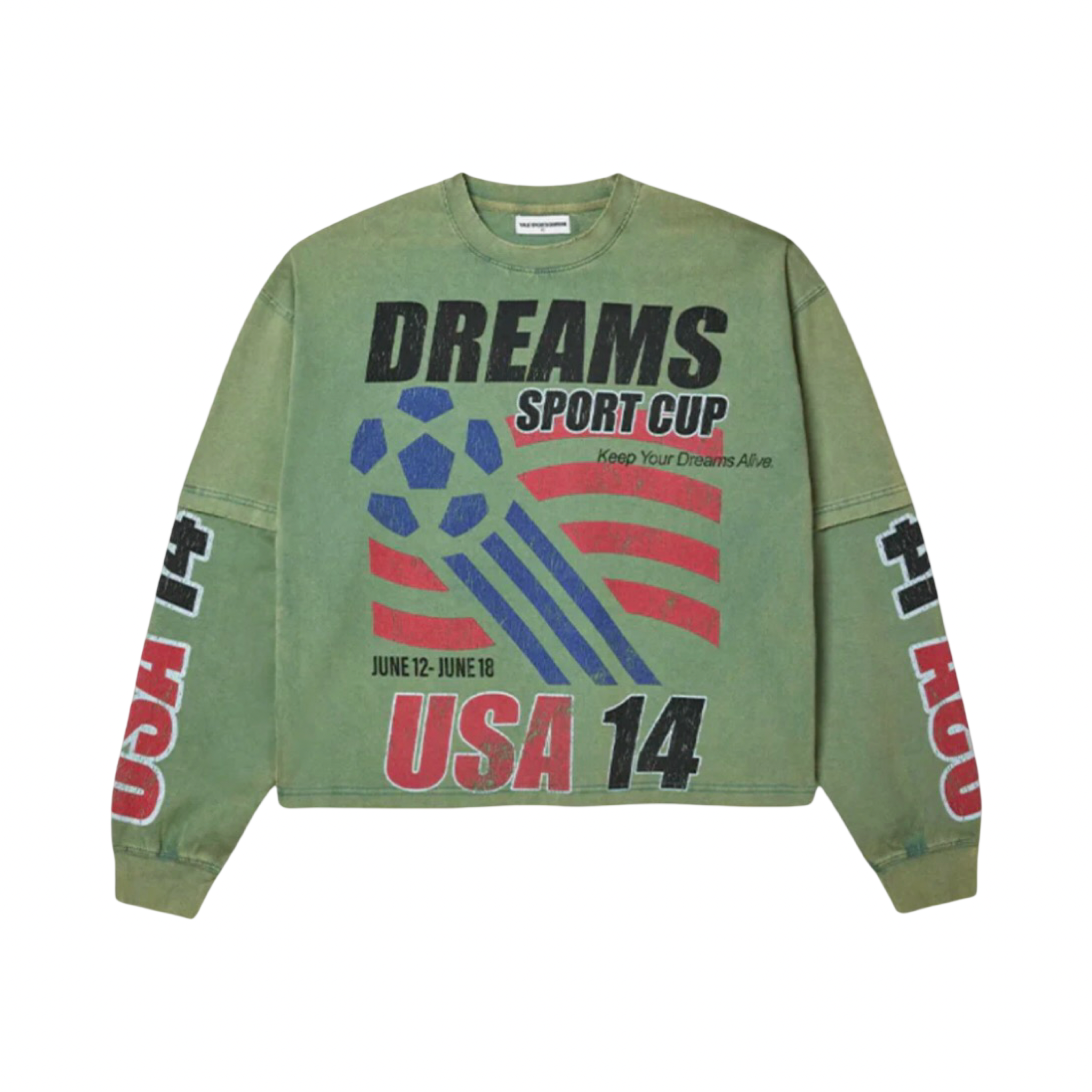 Vale Forever USA14 Green Long Sleeve