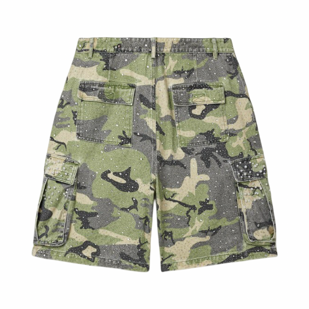 Vale Forever Soulja Jean Shorts Camo