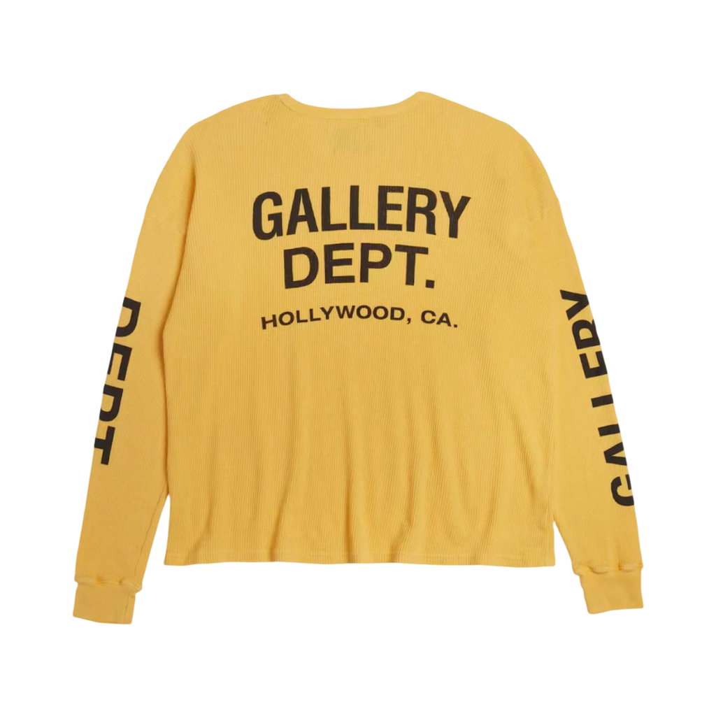 Gallery Dept Thermal Longsleeve Yellow