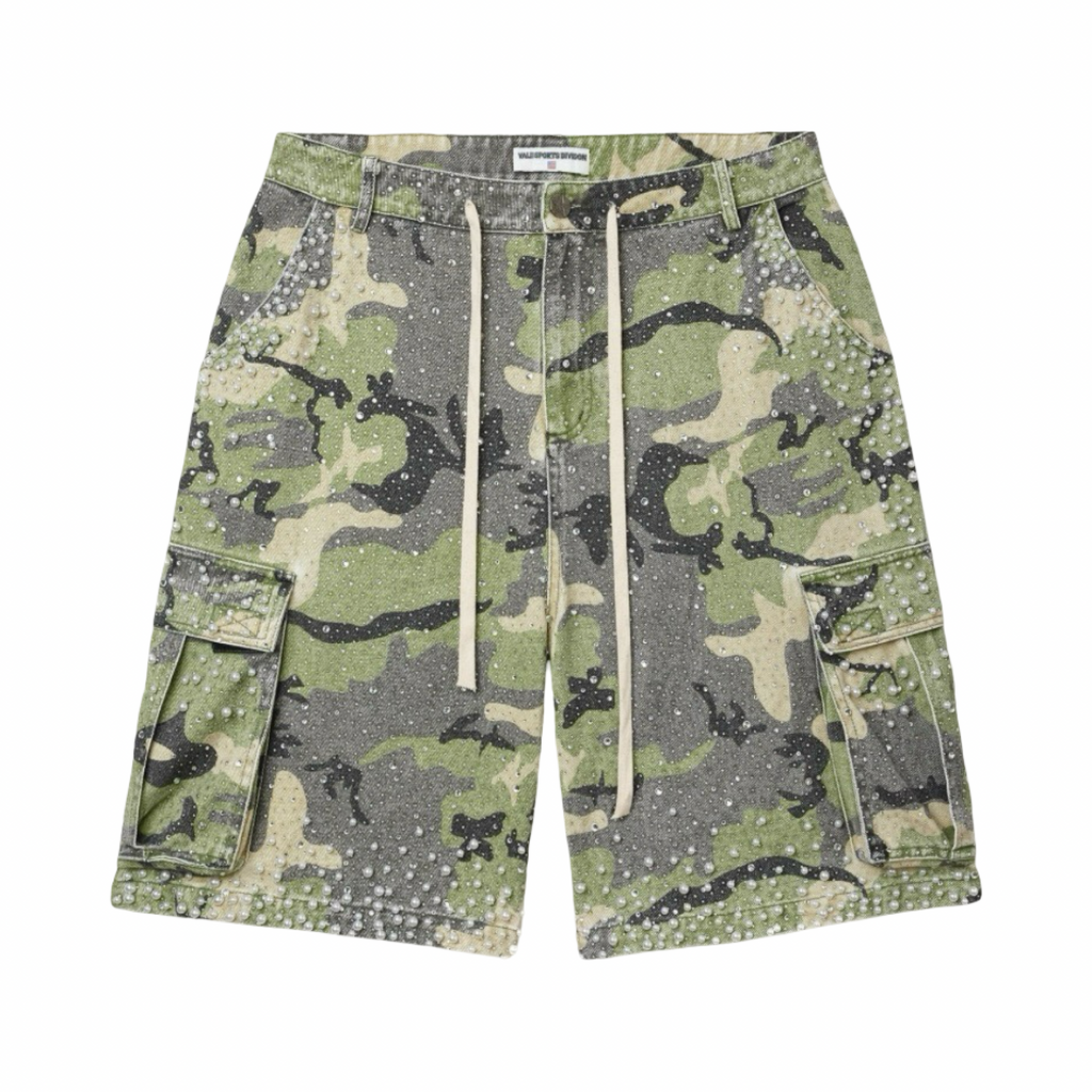 Vale Forever Soulja Jean Shorts Camo