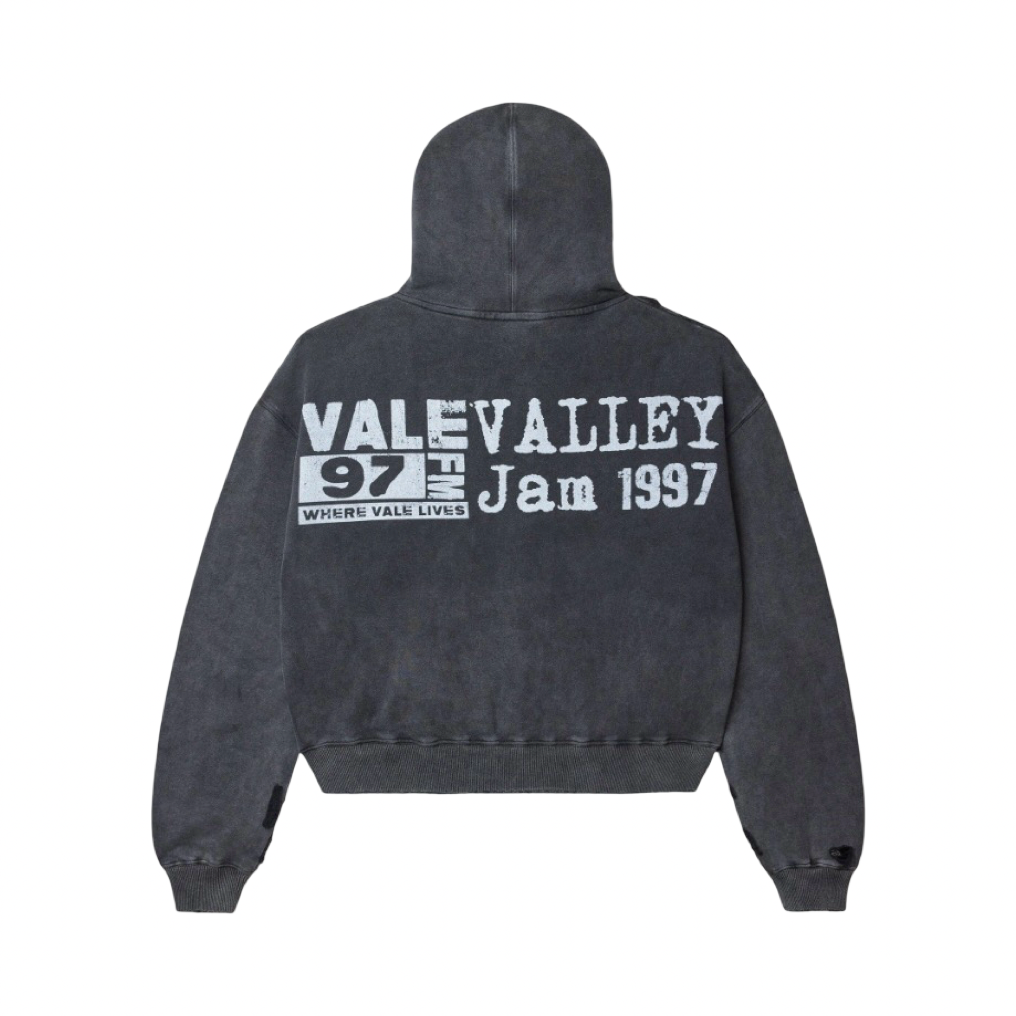 Vale Forever Big Chain Hoodie Black
