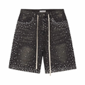 Vale Forever Rainstorm Jorts Black