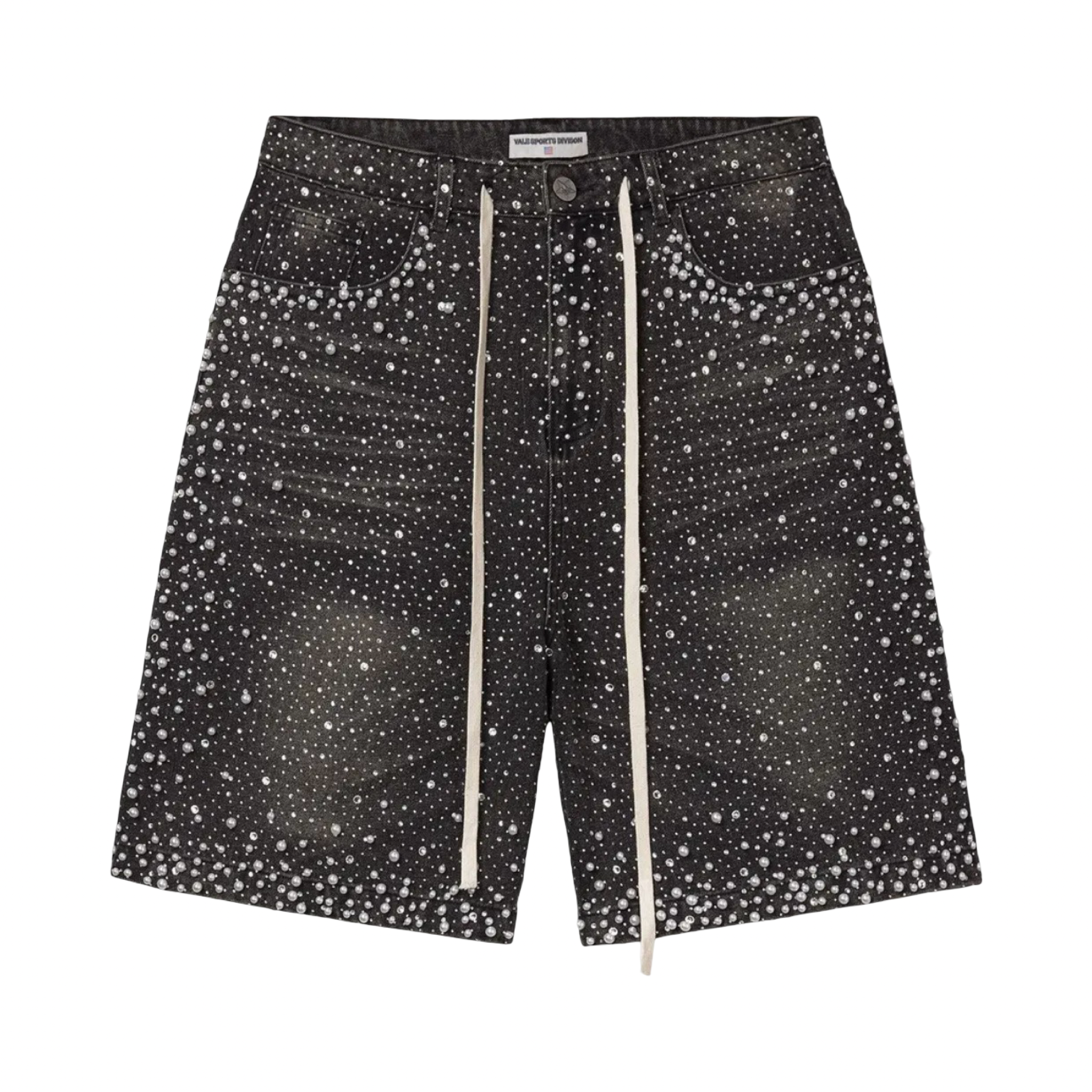 Vale Forever Rainstorm Jorts Black